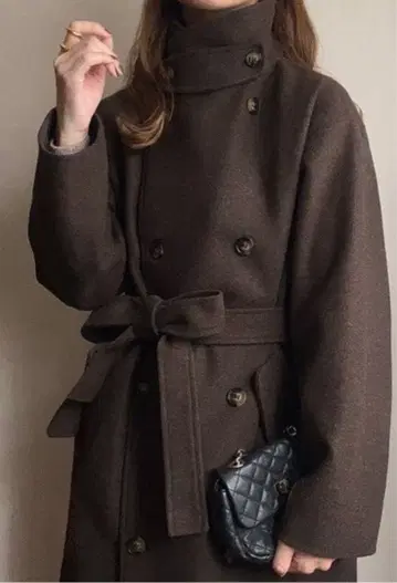 JUNOAH 트렌치코트 미들 기장