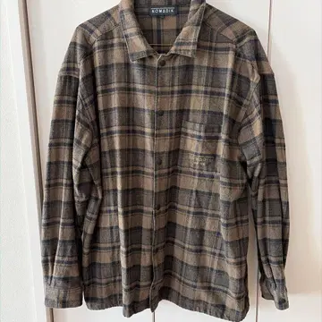 NOMADIK 체크 셔츠 XL