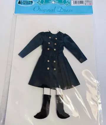 리카짱 캐슬 패션 스타일 드레스 골드 버튼 원피스 제니