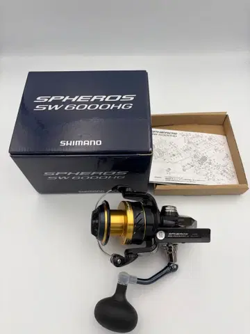 SHIMANO SPHEROS SW6000HG 스피닝 릴 미사용