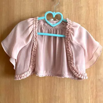 WILLSELECTION 더스티 핑크 볼레로