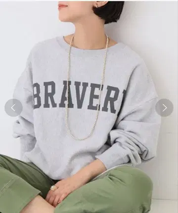 spick&span BRAVERY 맨투맨