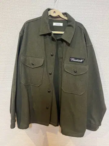 라디알 올리브 밀리터리 자켓 빈티지