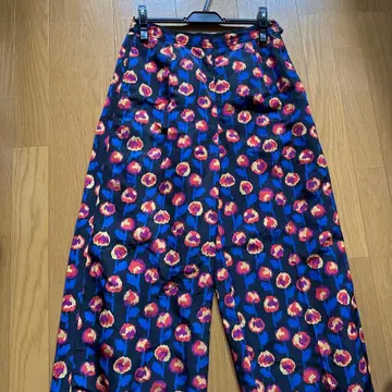 플라워 프린트 팬츠 네이비 SIPSany