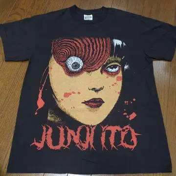 이토 준지 우즈마키 쿠로타니 아자미 호러 T셔츠