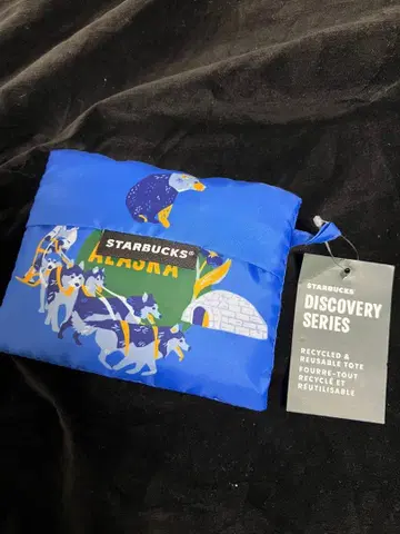 [ 미사용 택 포함 ] 알래스카 한정판! 스타벅스 에코백