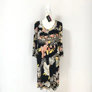 미사용 새상품 LEONARD 레오나르 칸칸 택 포함 원피스 42