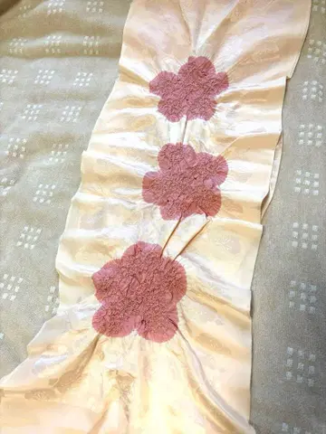 카토반 미후지 오비 장식 천 린다시 핑크 꽃