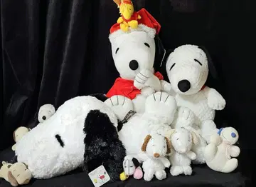 스누피 봉제 인형 세트