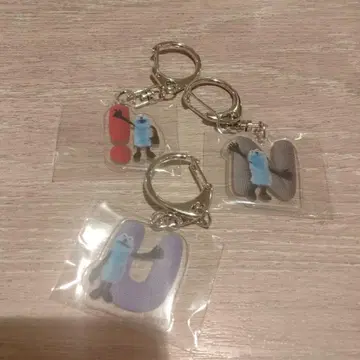 GIGO 한정판 혜택 퍼펫 스 아크릴 키링 3종