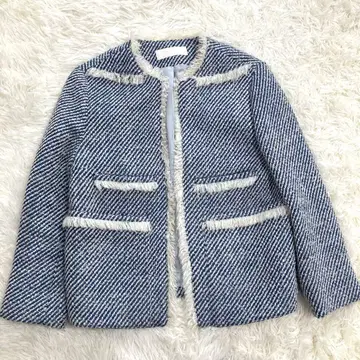 TOMORROWLAND collection 트위드 노카라 자켓