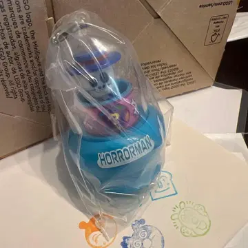 호빵맨  스탬프 키링 HorrorMan 2