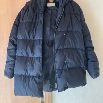 네이비 다운 자켓 사이즈 9 새상품급