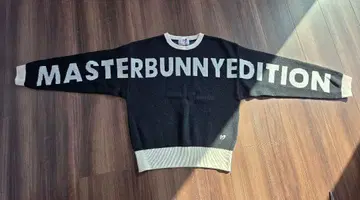 MASTER BUNNY EDITION 스웨터 여성용 블랙/화이트
