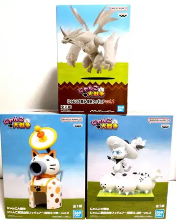 냥코 대전쟁 피규어 3체 세트