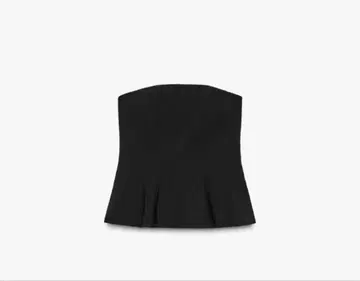 [ 새상품급 ] zara 스트랩 페플럼 상의