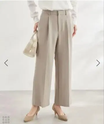 로페피크닉 와이드 팬츠 베이지 38