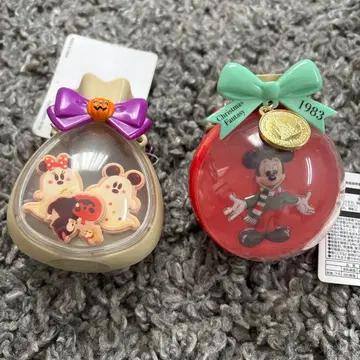 미키 캐릭터 굿즈 1983년 수베니어 크리스마스 할로윈