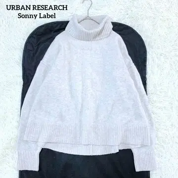 [ 어반 리서치 ] 터틀넥 니트 스웨터 (F) 루즈핏 실루엣 UR