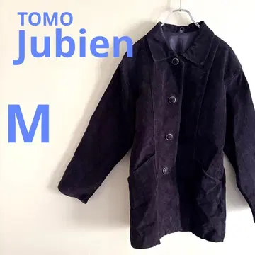 돈피 본격 스웨이드 코트 여성용 M 블랙 포멀 울트라 웜