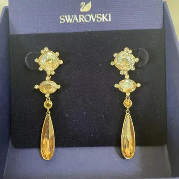 Swarovski 드롭형 귀걸이
