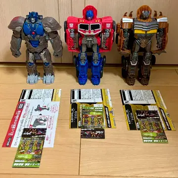 트랜스포머 비스트 각성 파파팟p 3체 세트