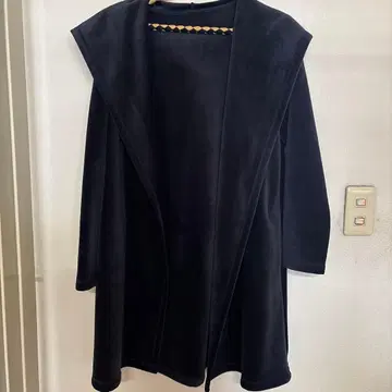 M2 블랙 롱 코트 사이즈 38