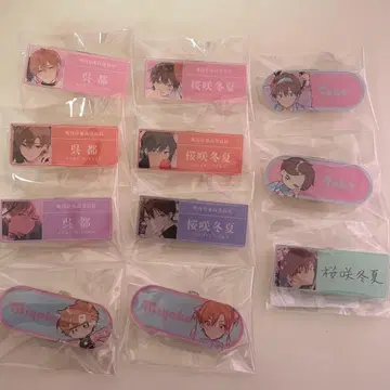 하렐루야 베이비 트레이딩 아크릴 명찰 컴플리트 세트