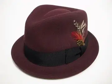 USA 뉴욕햇 Tear Drop Stingy 버건디 M 새상품