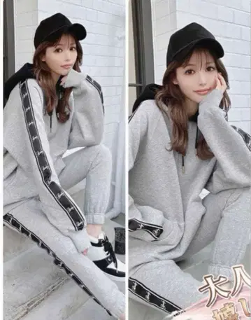 Rady 그레이 맨투맨 셋업