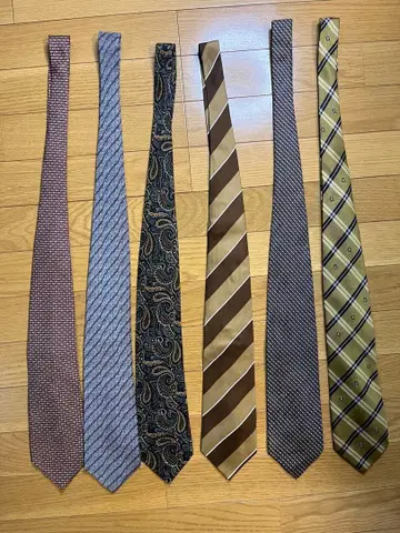 넥타이 6개 세트 다양한 디자인