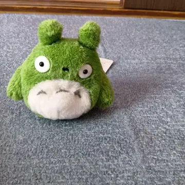 토토로풍 그린 컬러 봉제 인형