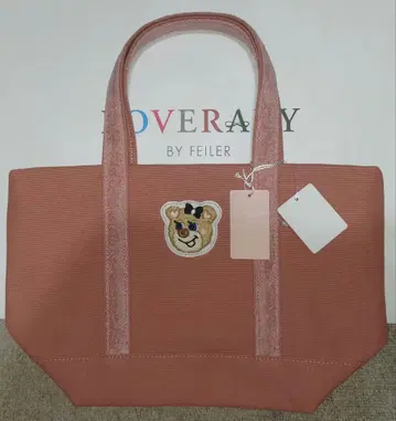 러브러리 바이 페이 올드 테디 토트백 스몰 핑크