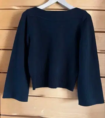 Uniqlo U 블랙 긴팔 니트 스웨터 S 사이즈