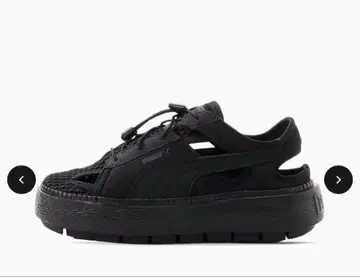 [ PUMA ] 우먼 플랫폼 트레이스 라이트 뮬 스니커즈