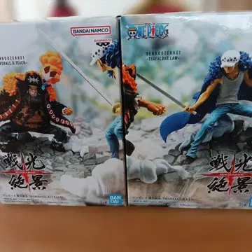 원피스 전광절경 검은 수염 로우 미개봉 새상품 2개 세트