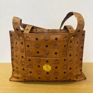 [ MCM ] 토트백 여성용 가방 브라운 대용량 가방