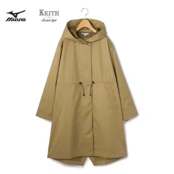 Mizuno x KEITH 콜라보 레인코트 베이지 L