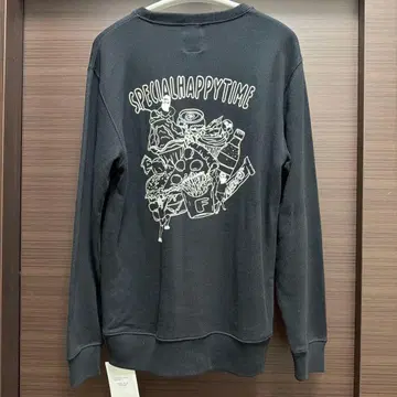 FUN UP NECESSARY 새상품 블랙 롱T