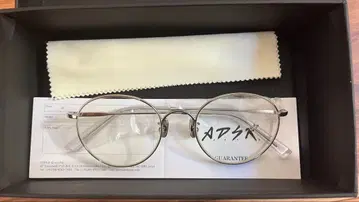 ADSR 실버 라운드 안경