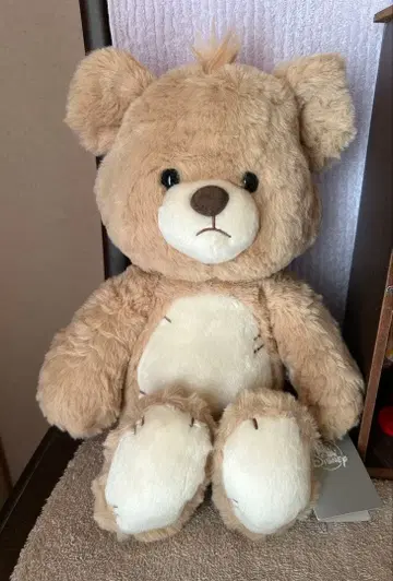 디즈니 테디베어 맥스 베이지 봉제 인형 (택 포함)