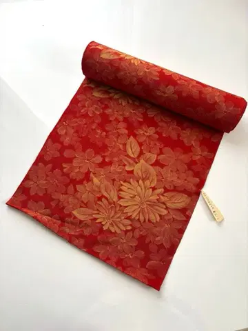 봄/가을 코몬 깃털 코트 기모노 옷감