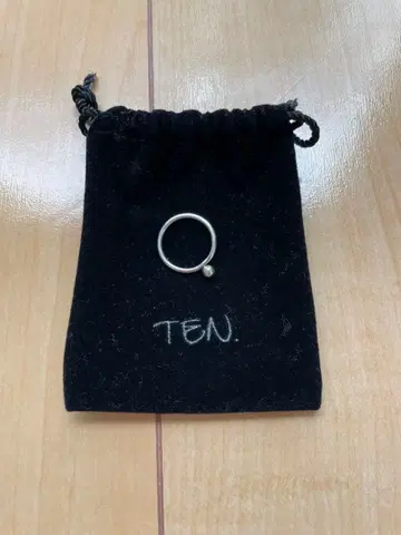 TEN. 실버 925 반지 8호