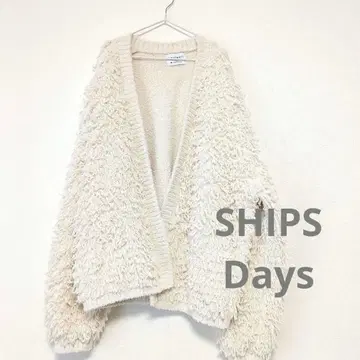 SHIPS Days 쉽스 루프 편직 가디건 니트 가디건