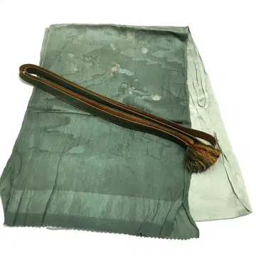 a921 순수 실크 오비 장식 천 허리띠 세트 기모노