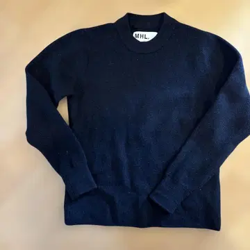 MHL. 블랙 니트 스웨터 M