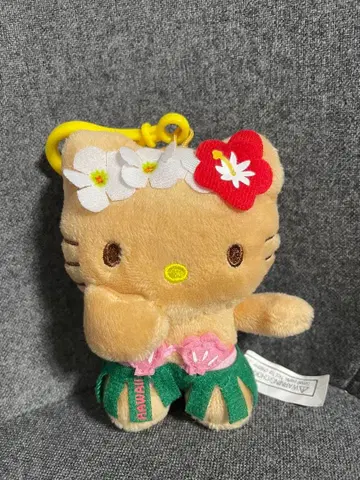 헬로키티 하와이안 스타일 키링