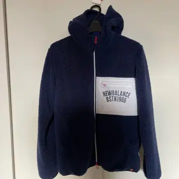 New Balance 플리스 자켓 사이즈 2 네이비