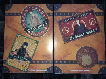 메이지 도쿄 연가 클리어 파일 2장 세트 & 캔뱃지 2개 세트