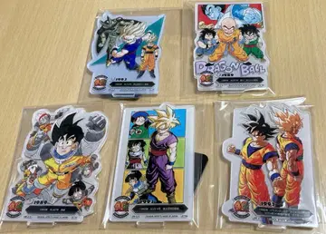 드래곤볼 제일복권 아크릴 5종 세트 미사용 새상품